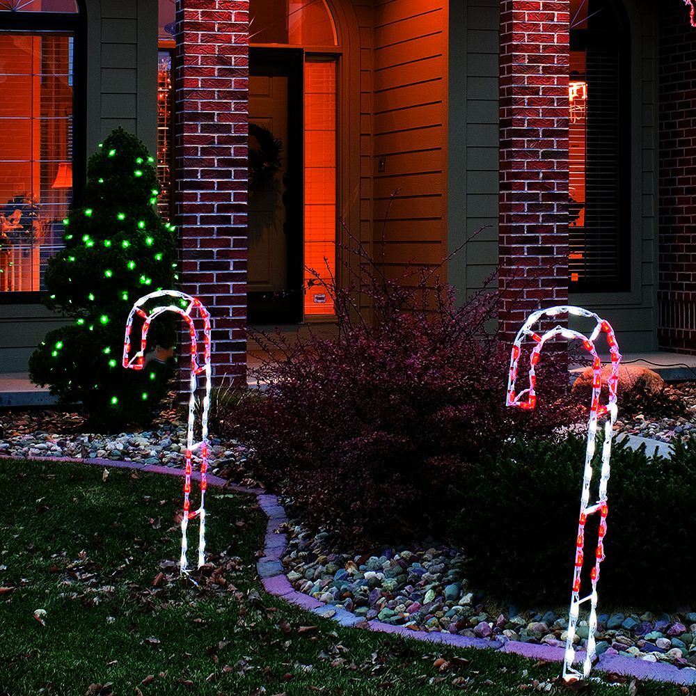 LED CANDY CANE #LED-CC48 *Set of 4*
